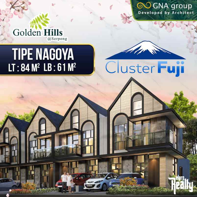 golden hills serpong cluster fuji view pegunungan