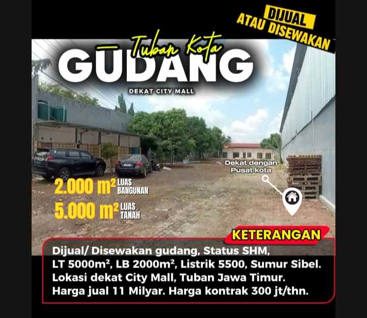 gudang strategis di tuban jawa timur