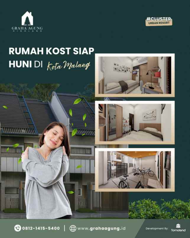 hub hunian premium malang siap huni di pusat kota