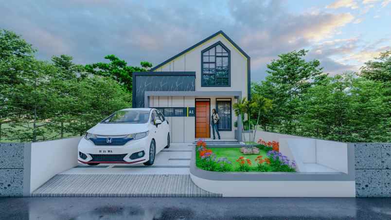 hunian 1 lantai nyaman untuk awal perjalanan keluarga