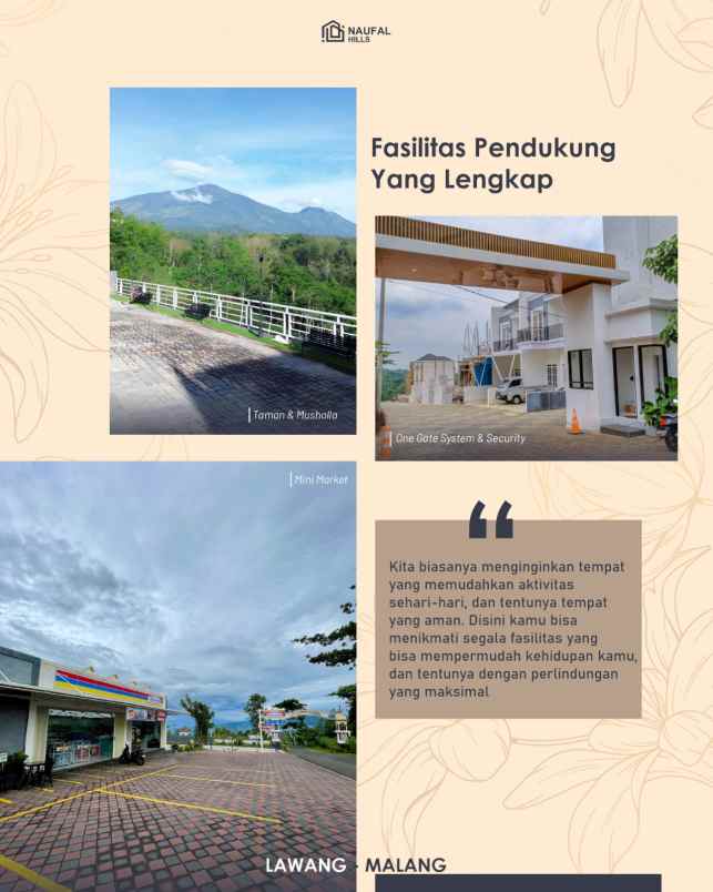 hunian berkonsep villa modern di naufal hills