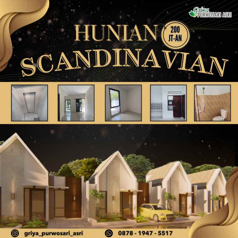 hunian scandinavian wonogiri 1jt all in