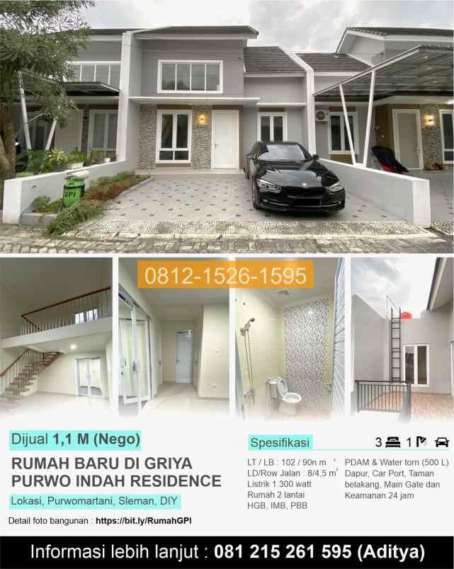 jual rumah 2 kamar kalasan sleman yogyakarta 5a2e75