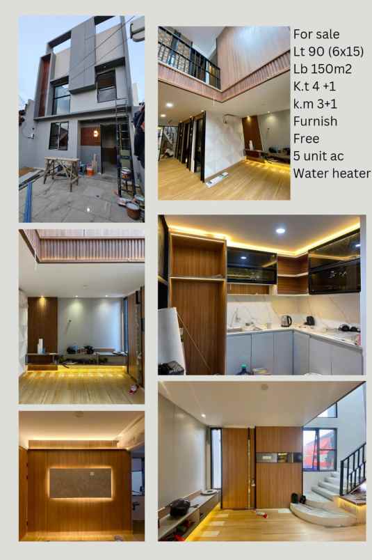 jual rumah mewah full furnished citra 1 jak bar