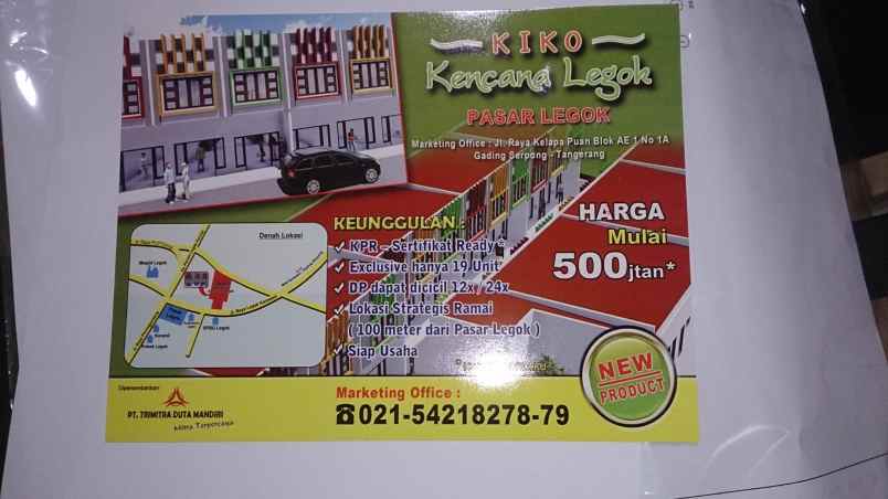 komplex ruko kiko kencana legok