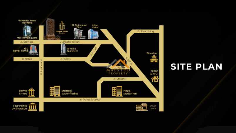 new hot project medan golden prima residence