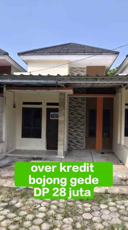 over kredit rumah murah di bojong gede bogor