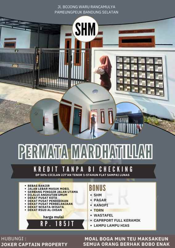 permata mardhatillah rumah siap huni shm