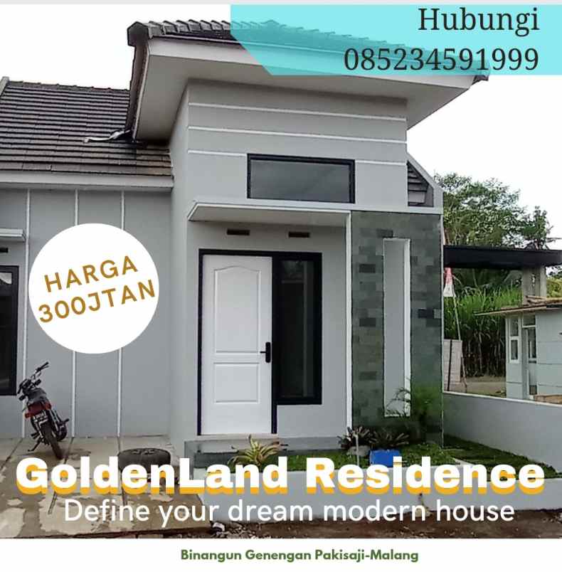 perumahan goldenland residence pakisaji malang