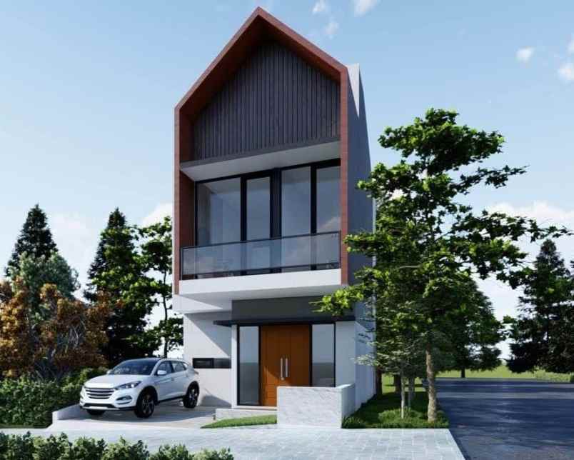 rumah 3 lantai di sariwangi