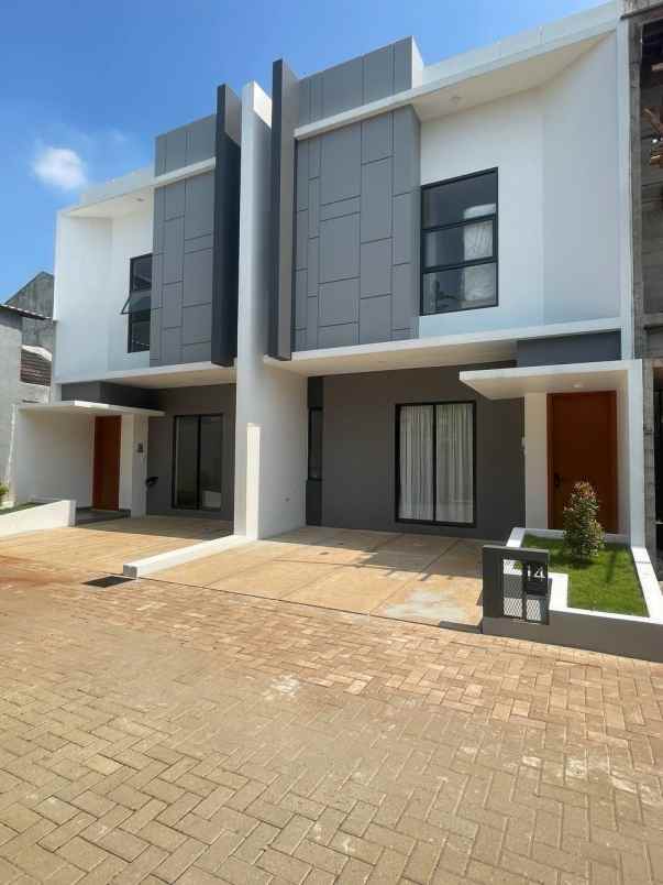 rumah baru bsd siap huni dp 0 free biaya kpr ppn shm