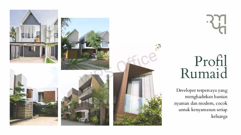 rumah baru cluster exclusive di jakarta