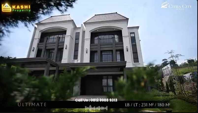 rumah baru cluster montegard citra city sentul bogor
