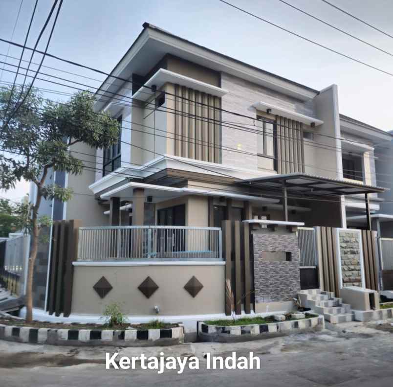 rumah baru hook minimalis di kertajaya indah 2m an