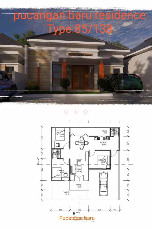 rumah cantik siap huni di sleman jogja