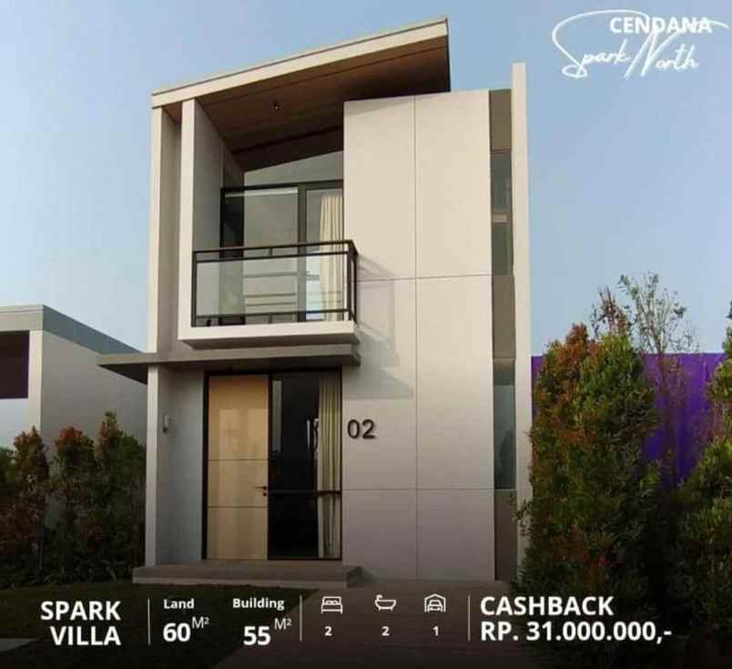 rumah cendana spark lippo cikarang mp416