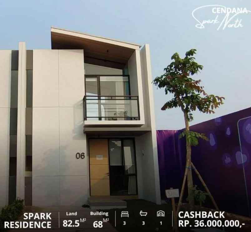 rumah cendana spark lippo cikarang mp416