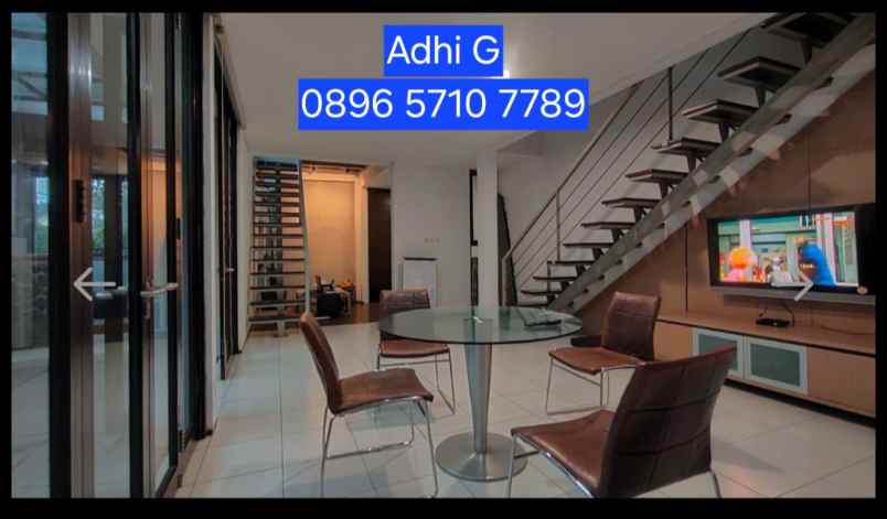 rumah cigadung semi furnished siap huni