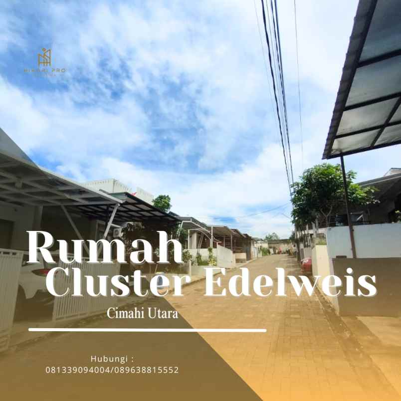 rumah cluster edelweiss cipageran asri cimahi