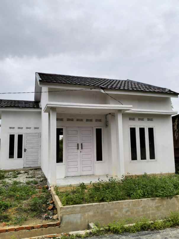 rumah cluster mewah type 45 di rumbai pekanbaru