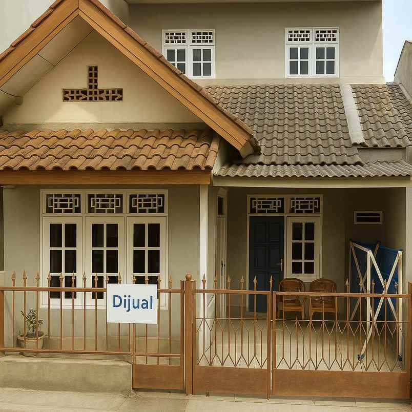 rumah dasana indah lt 60 lb 80 siap huni