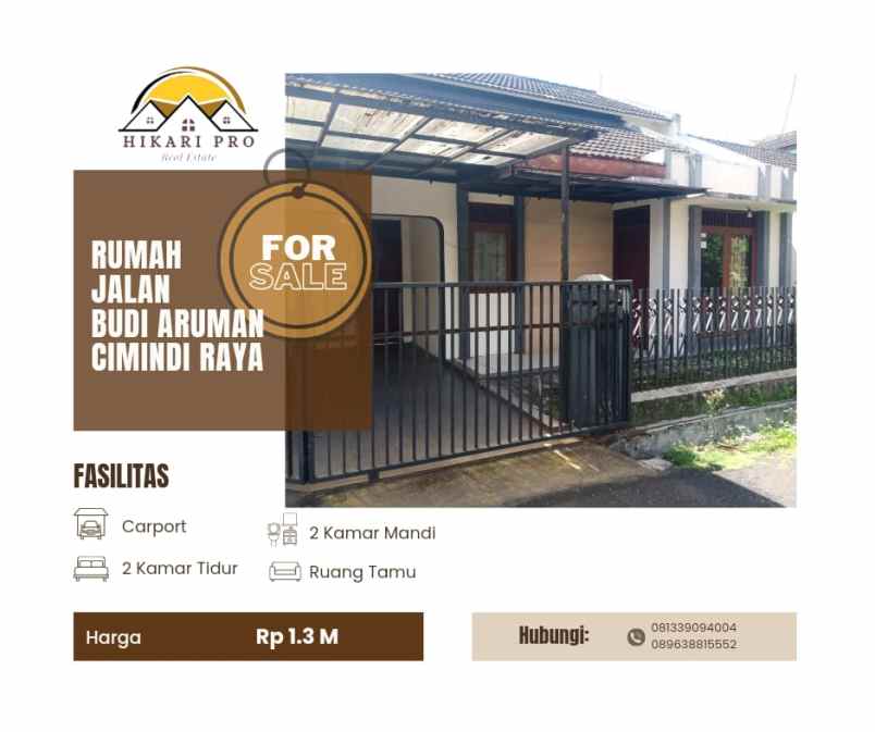 rumah jalan budi aruman bukit cimindi raya cimahi