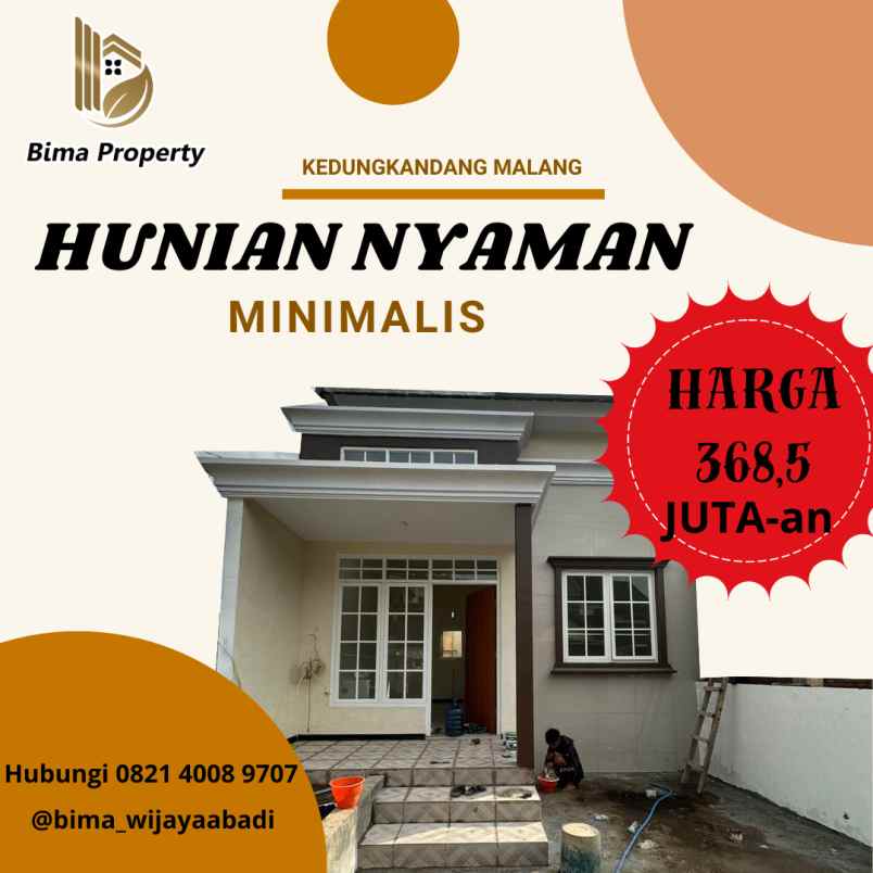 rumah kece minimalis kota malang