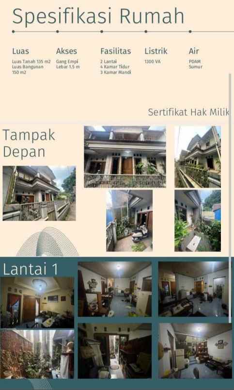 rumah klasik 2 lantai s