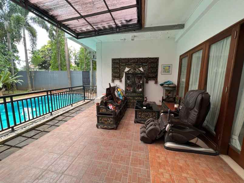 rumah lebak bulus dalam townhouse keamanan 24 jam