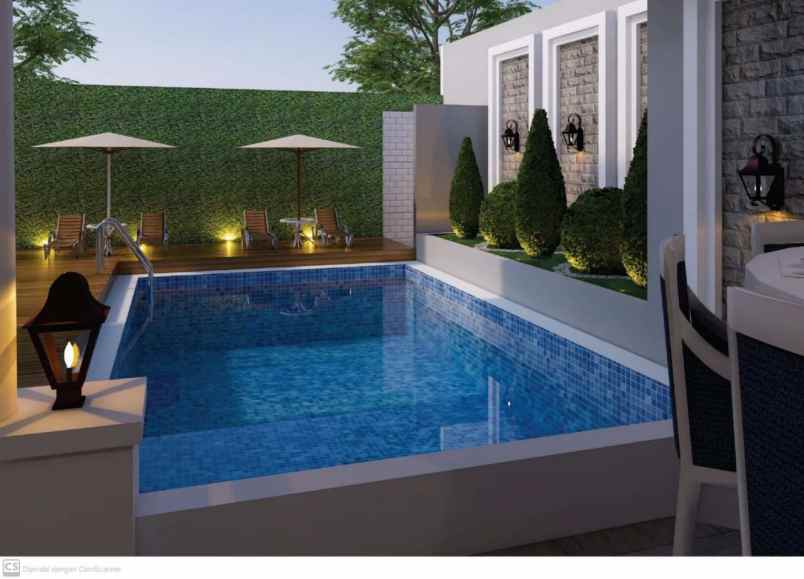 rumah mewah lokasi prestigious di kota bogor