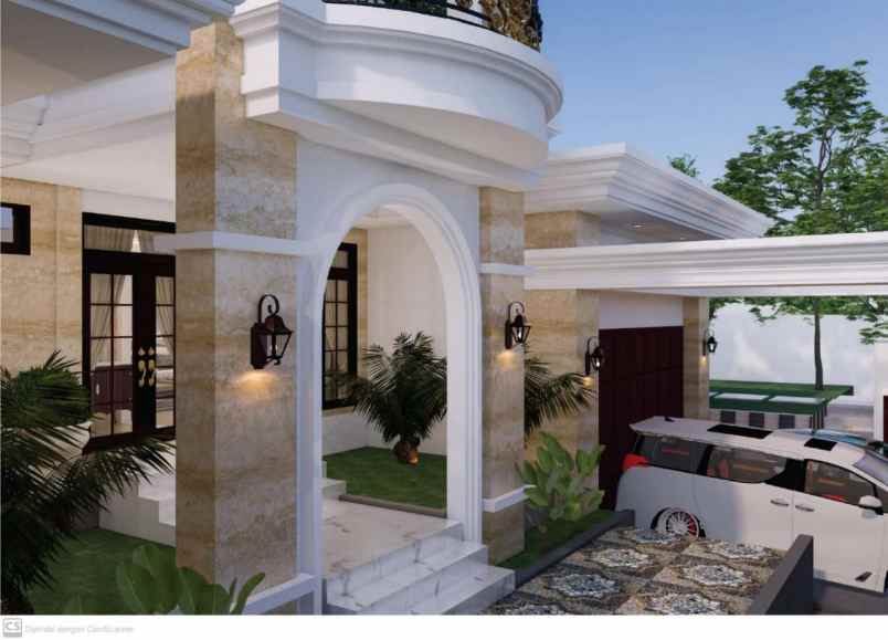 rumah mewah lokasi prestigious di kota bogor