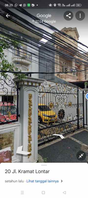 rumah mewah luas swimming pool di kramat jakarta pusat