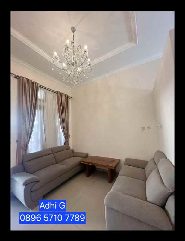 rumah mewah semi furnished di batununggal bandung