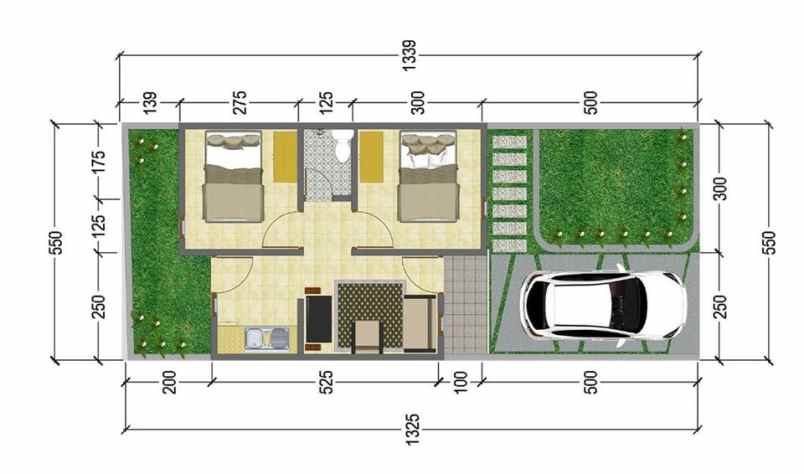 rumah murah 300 jutaan dekat calon tol manisrenggo