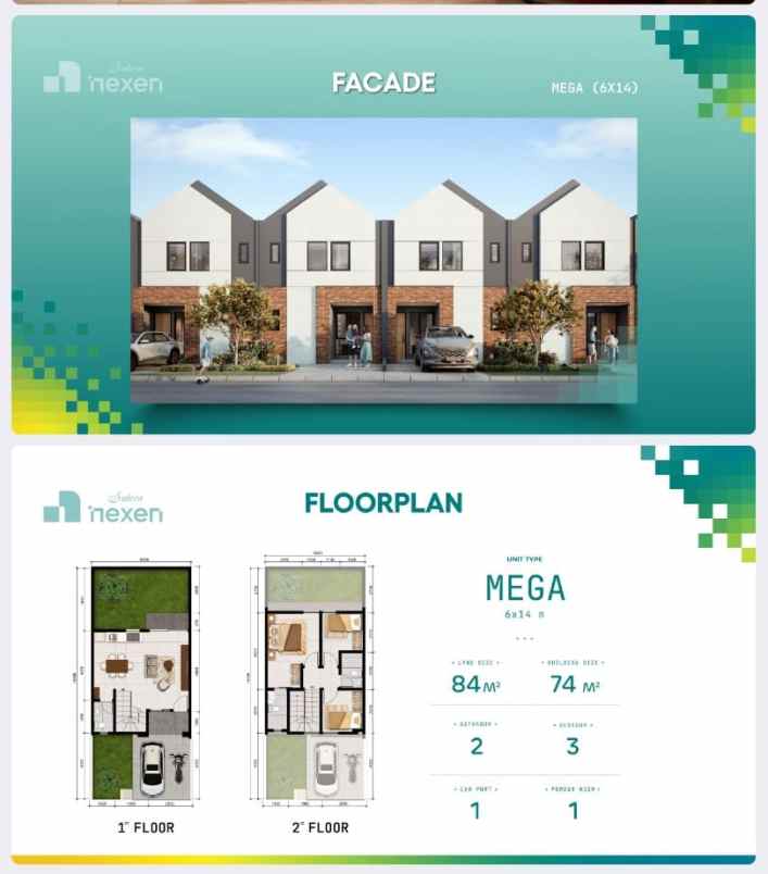 rumah murah alam sutera sutera nexen