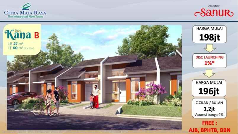 rumah murah citra maja raya