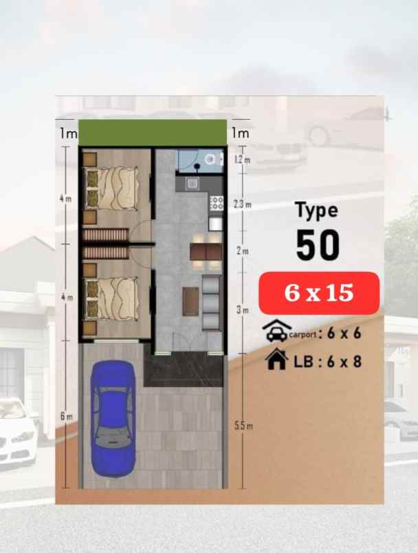 rumah murah di ayahanda dekat unpri medan