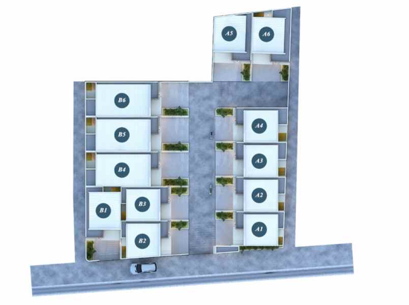 rumah murah modern minimalis di pitara depok