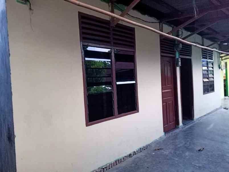 rumah petak 2 pintu dijual jl cipta karya panam