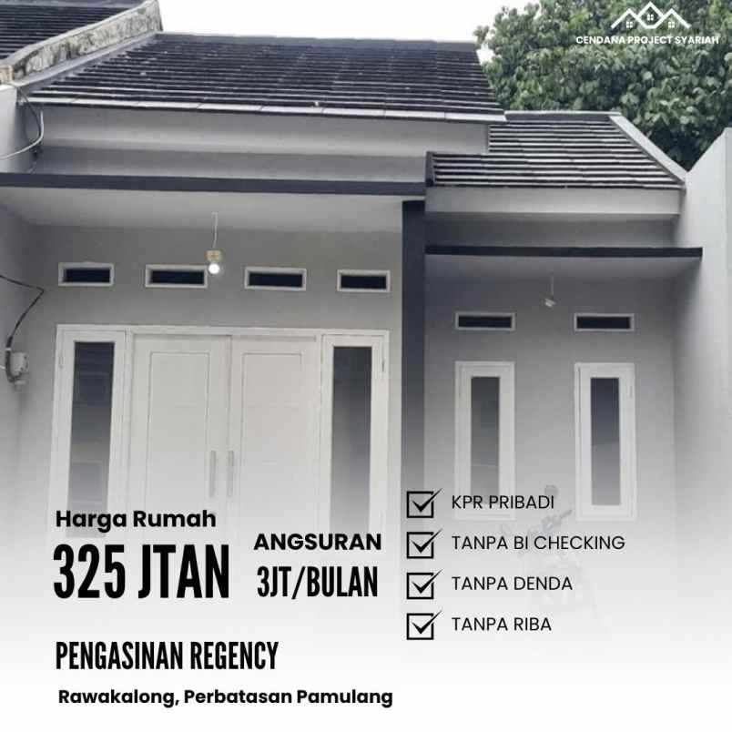 rumah siap huni di gunung sindur bogor