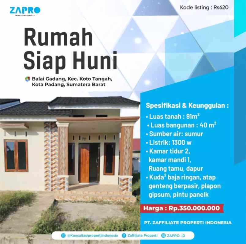 rumah siap huni murah