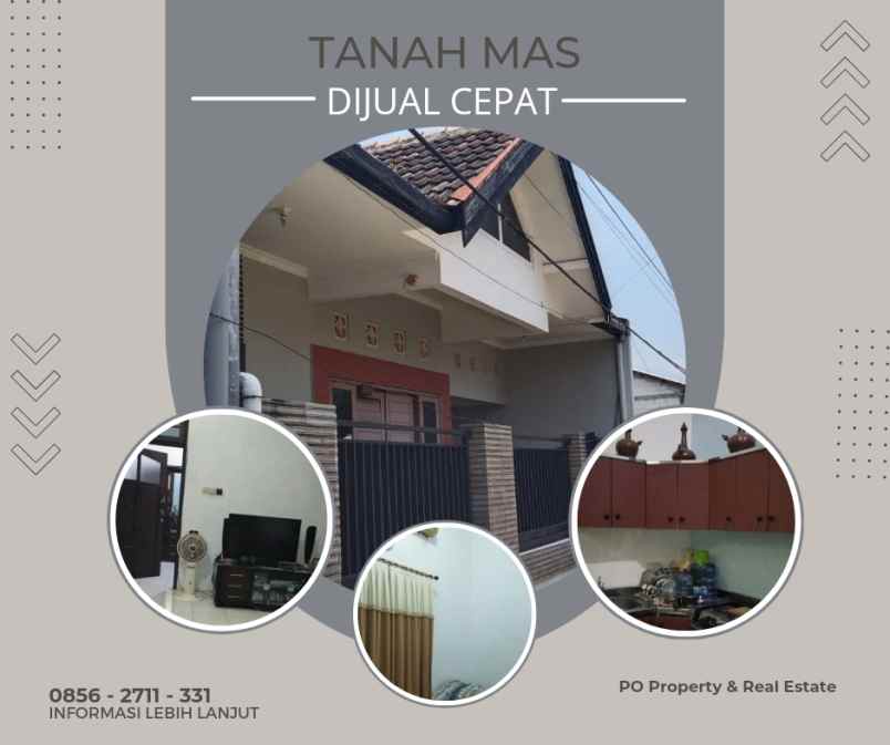 rumah siap huni tanah mas semarang barat