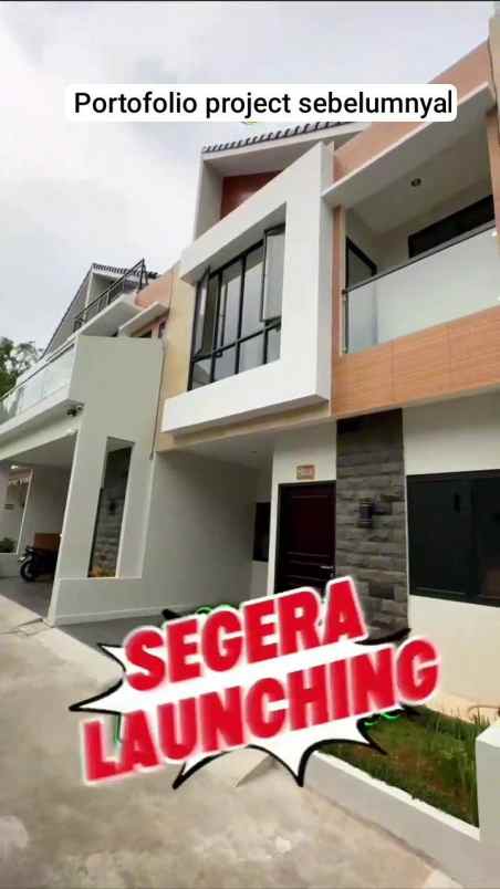 rumah skandinavian murah di lubang buaya jakarta timur