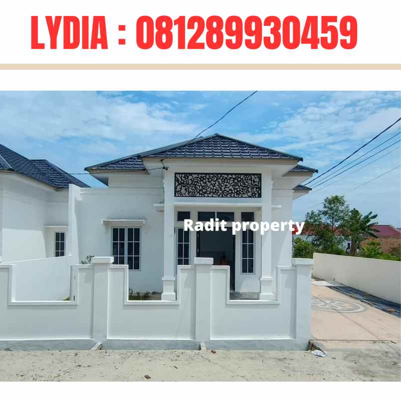 rumah type 60 dekat unri