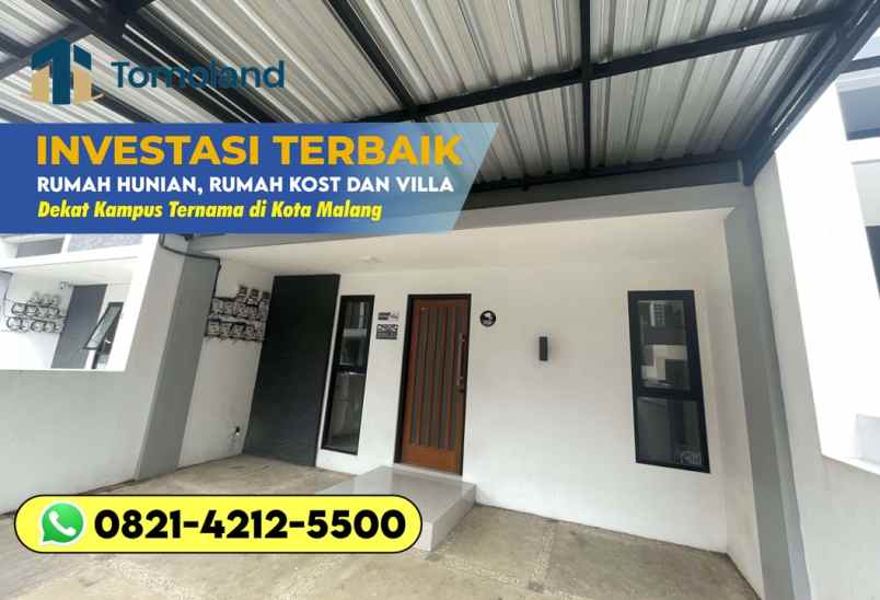 soft opening developer jual rumah kost murah di malang