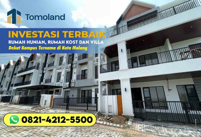 soft opening developer jual rumah kost murah di malang
