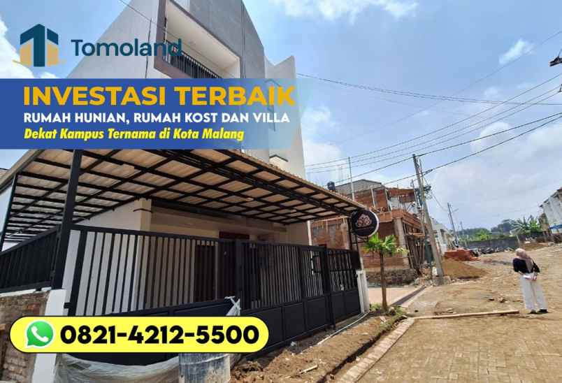 soft opening developer jual rumah kost murah di malang