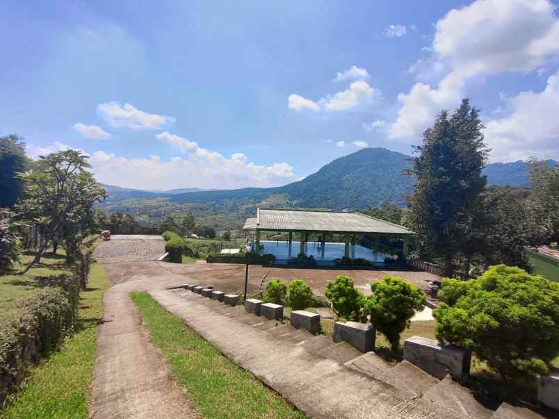 tanah dijual dengn view menghadap gunung pancar