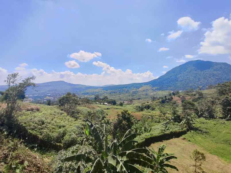 tanah dijual dengn view menghadap gunung pancar