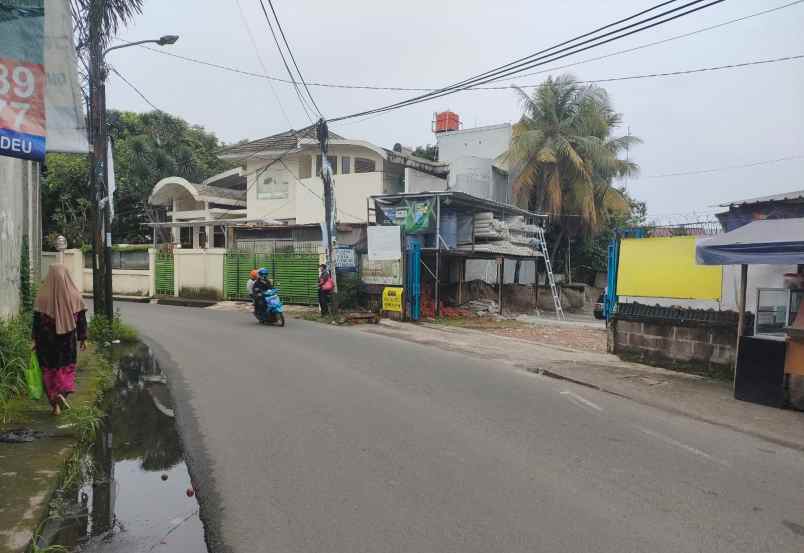 tanah dijual jalan tarumanegara raya cirendeu